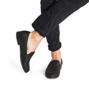 Duke Dexter Pyramid Black Loafers Handmade in England Size 13